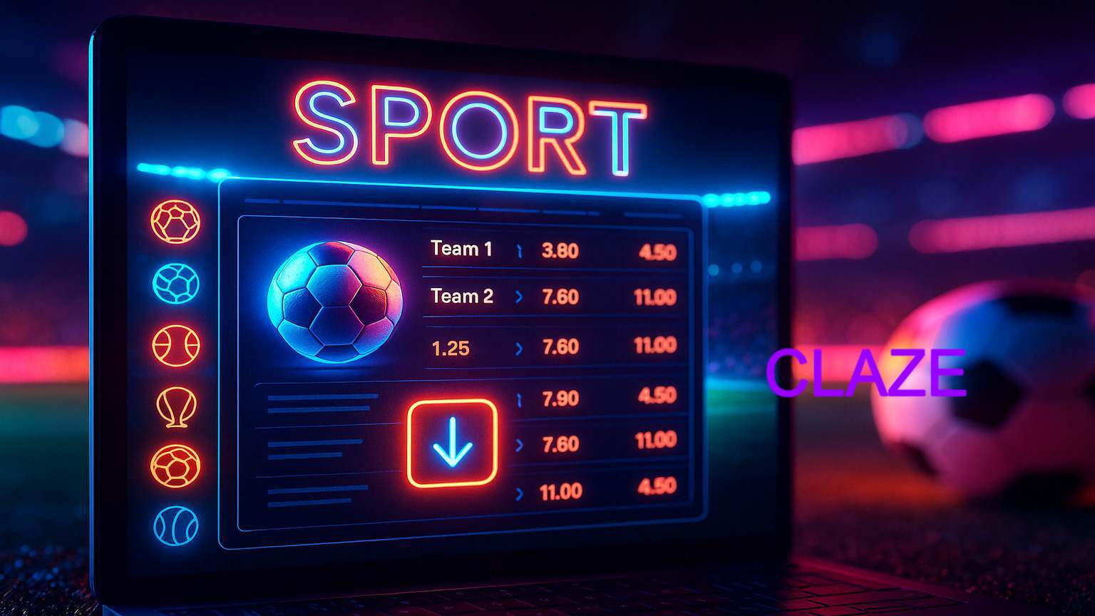Variedade de Esportes
